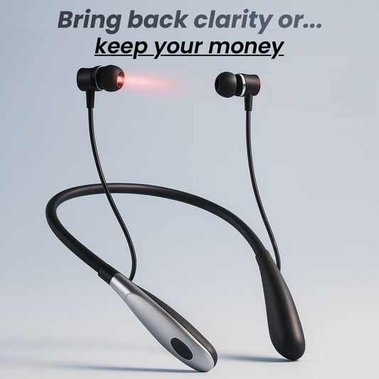 Clario - Red light therapy earbuds